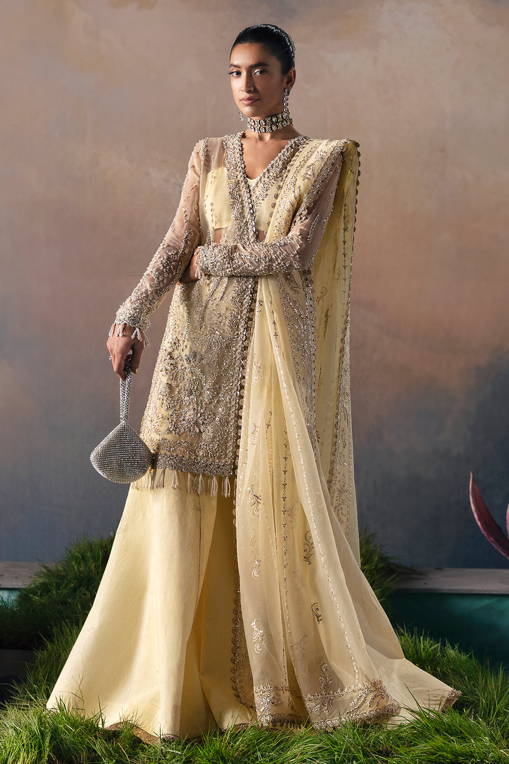 Afrozeh | Wild Flower Bloom Luxury Formals | Luana -  Afrozeh Bridal - Original Designer Dress - House of Maryam