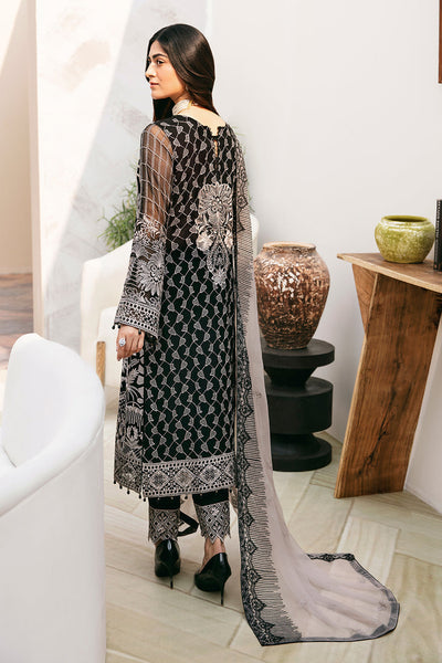 Ramsha | Chevron Chiffon Collection | A-807 -  Ramsha Casuals - Original Designer Dress - House of Maryam