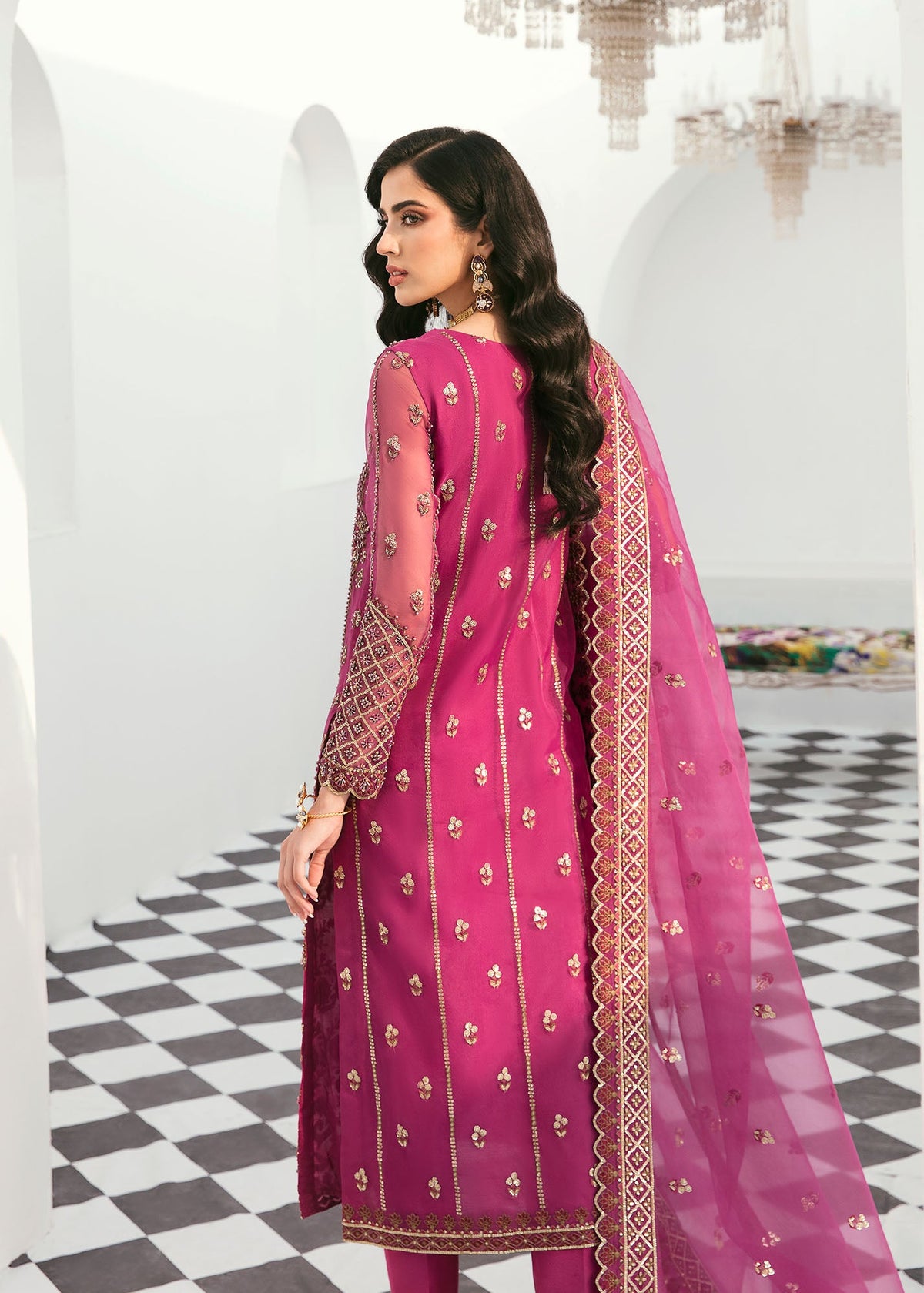 Akbar Aslam Isla organza formal suit, photo 3