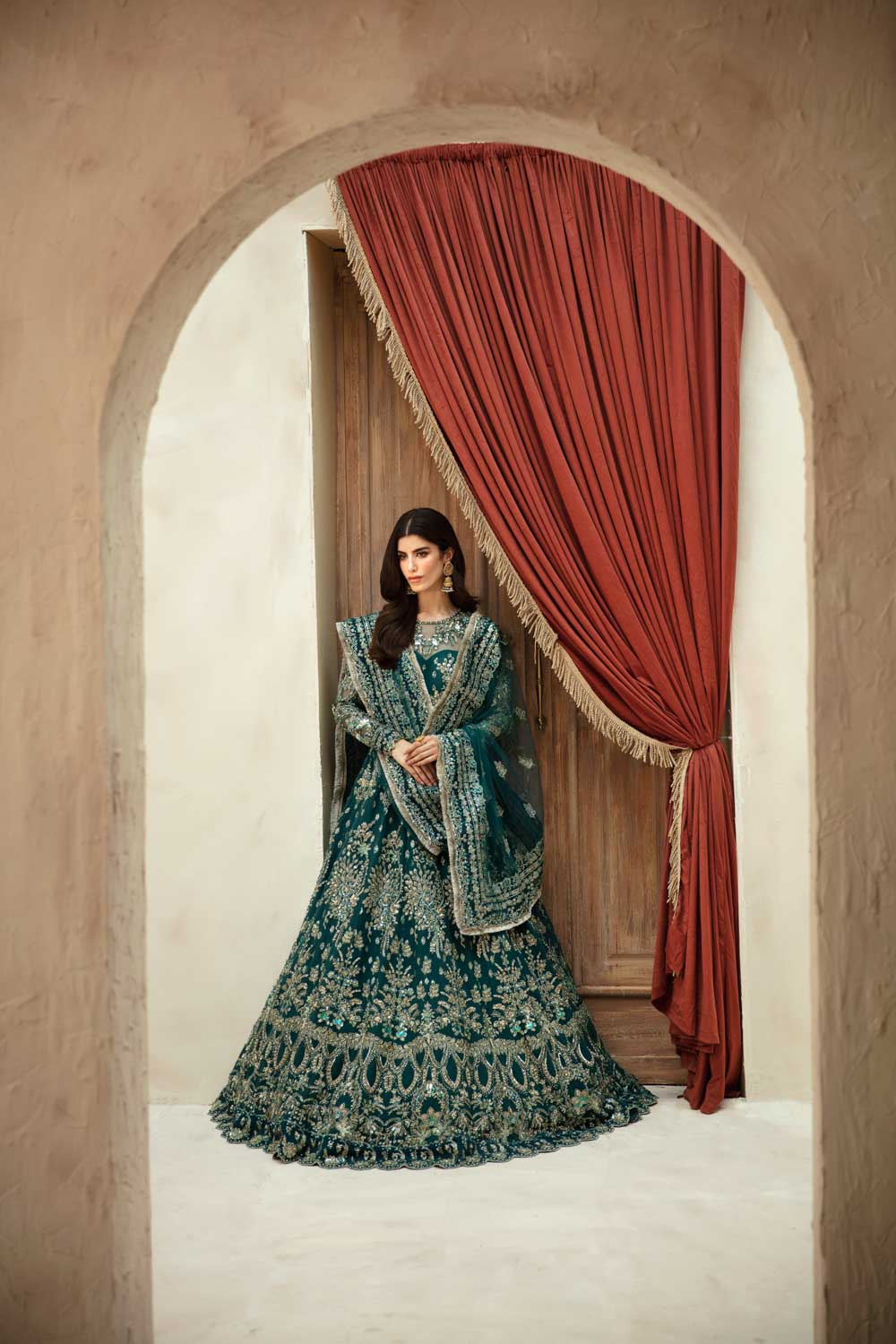 Akbar Aslam Luxor net formal maxi, photo 6