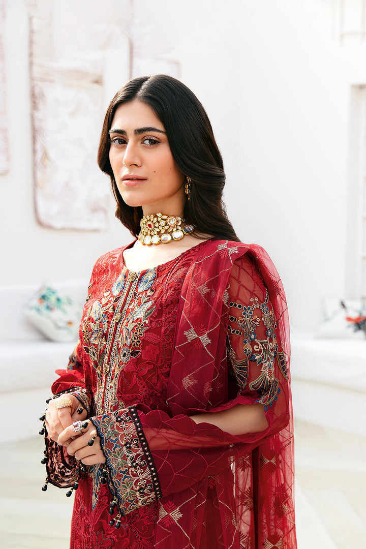 Ramsha | Chevron Chiffon Collection | A-803 -  Ramsha Casuals - Original Designer Dress - House of Maryam