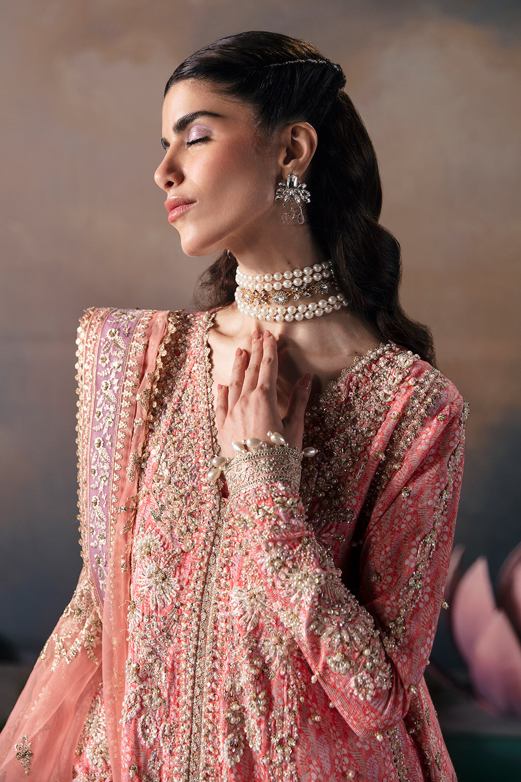 Afrozeh | Wild Flower Bloom Luxury Formals | Alana -  Afrozeh Formal - Original Designer Dress - House of Maryam