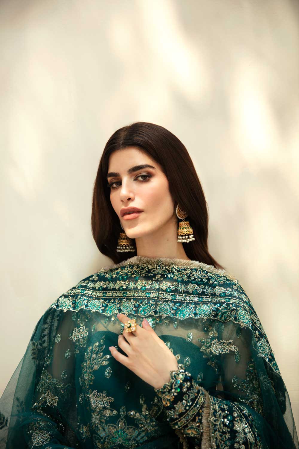 Akbar Aslam Luxor net formal maxi, photo 7