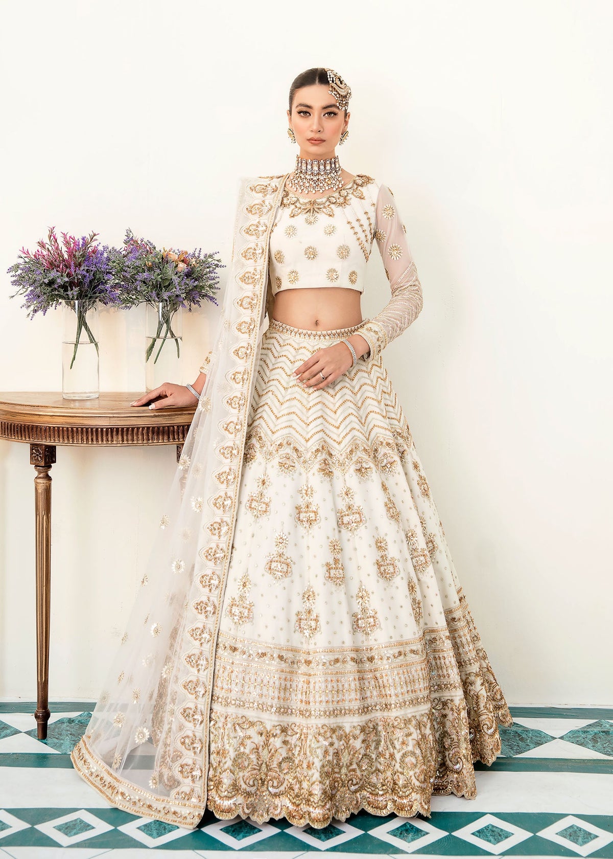 Akbar Aslam | Bridals | Cobalt-1