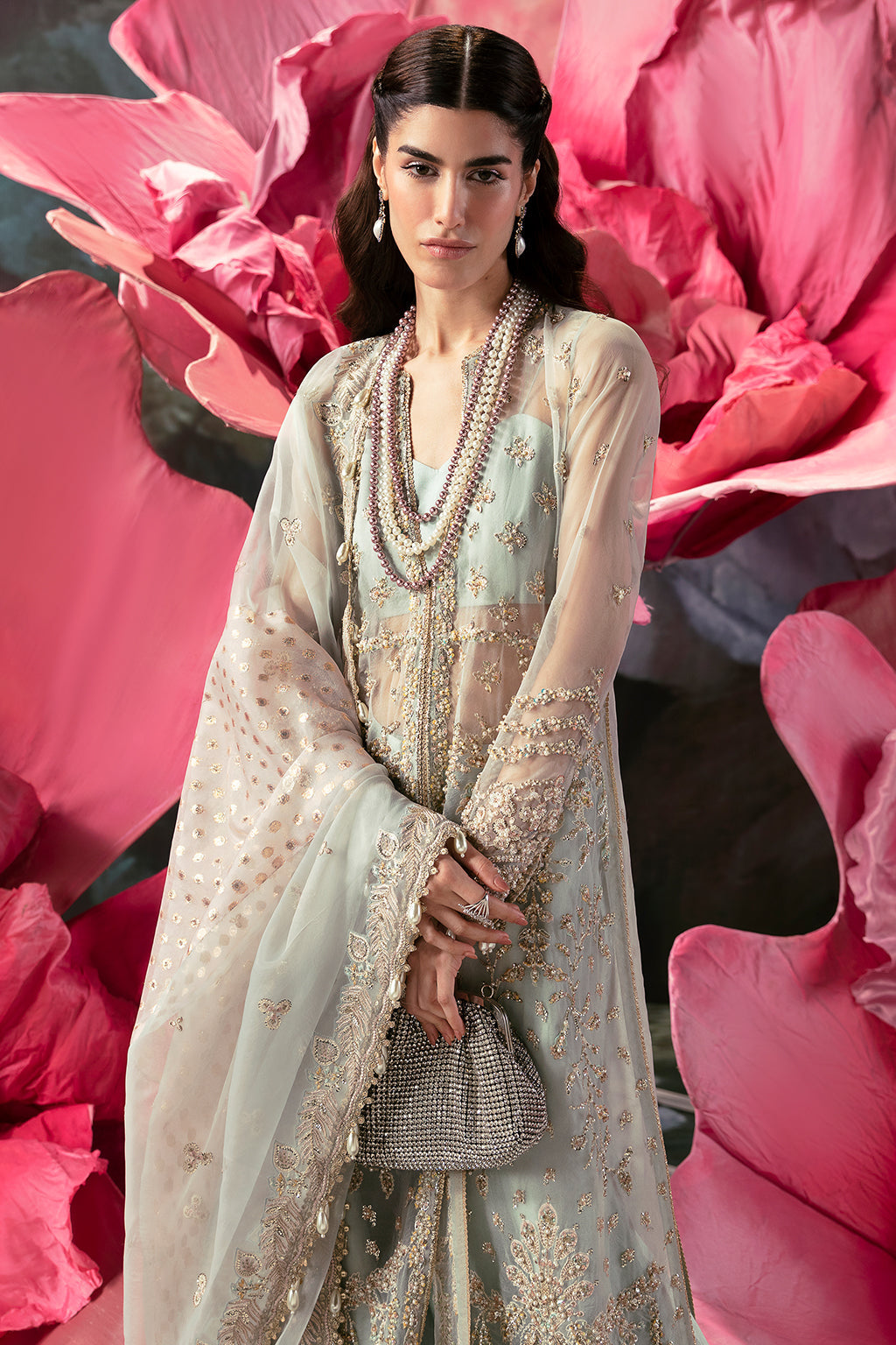 Afrozeh | Wild Flower Bloom Luxury Formals | Paola -  Afrozeh Formal - Original Designer Dress - House of Maryam