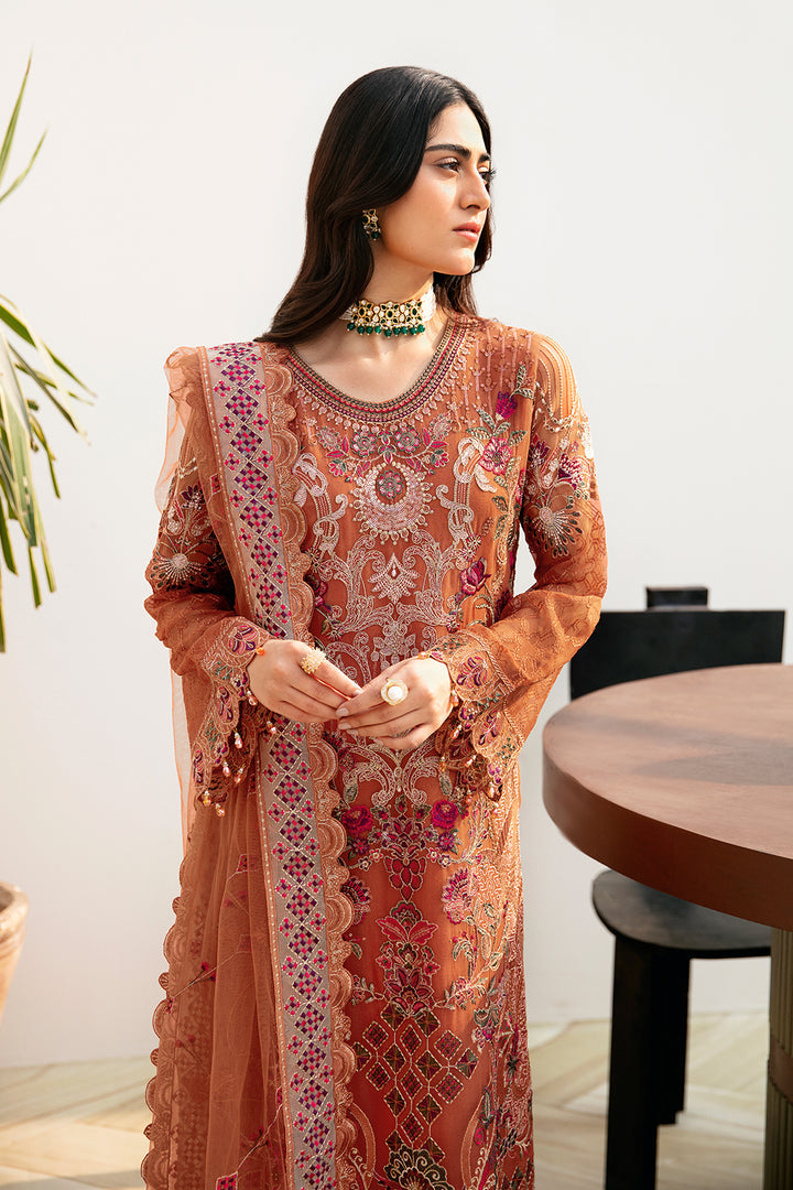 Ramsha | Chevron Chiffon Collection | A-810 -  Ramsha Casuals - Original Designer Dress - House of Maryam
