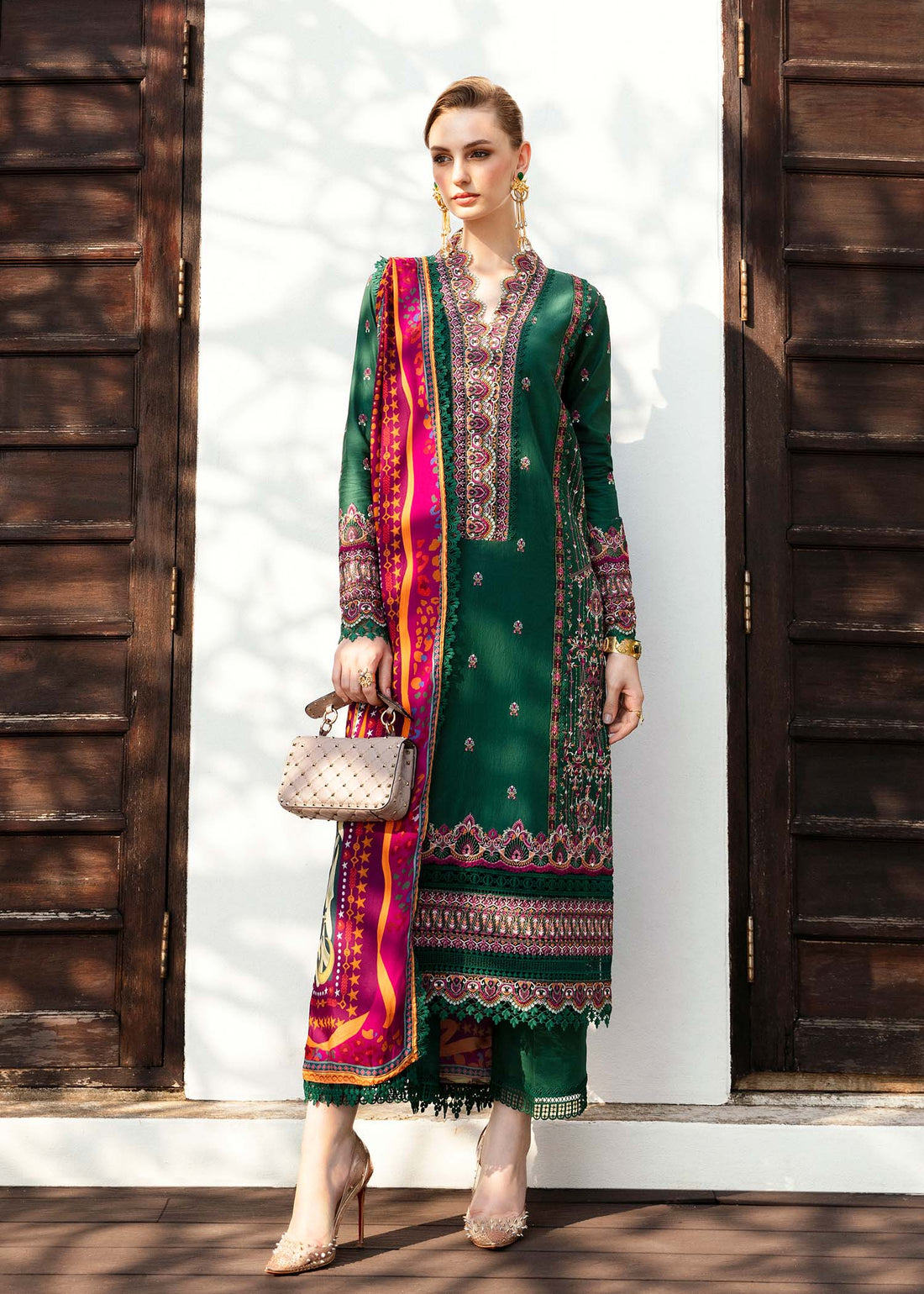 kanwal Malik | Mayal Luxury Lawn | Zoha by Designer Kanwal Malik - House of Maryam - Pakistani Designer Ethnic Wear in {{ shop.shopifyCountryName }}