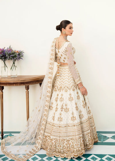 Akbar Aslam Cobalt net bridal lehenga choli, photo 2
