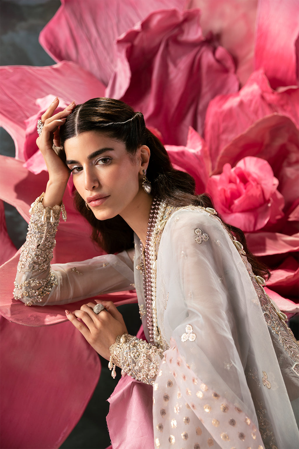 Afrozeh | Wild Flower Bloom Luxury Formals | Paola -  Afrozeh Formal - Original Designer Dress - House of Maryam