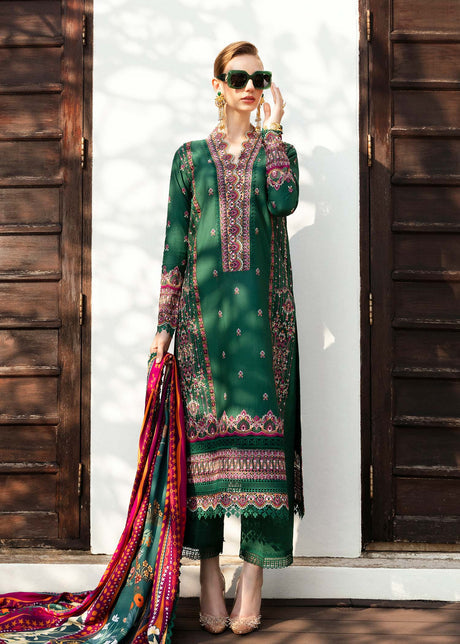 kanwal Malik | Mayal Luxury Lawn | Zoha by Designer Kanwal Malik - House of Maryam - Pakistani Designer Ethnic Wear in {{ shop.shopifyCountryName }}