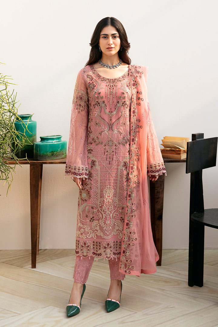 Ramsha | Chevron Chiffon Collection | A-805 -  Ramsha Casuals - Original Designer Dress - House of Maryam