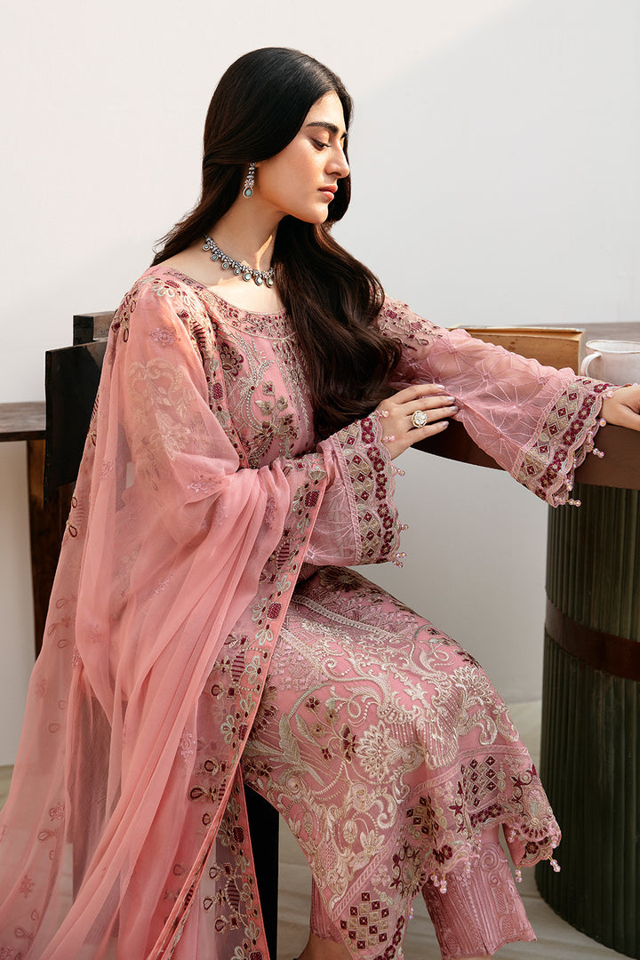Ramsha | Chevron Chiffon Collection | A-805 -  Ramsha Casuals - Original Designer Dress - House of Maryam