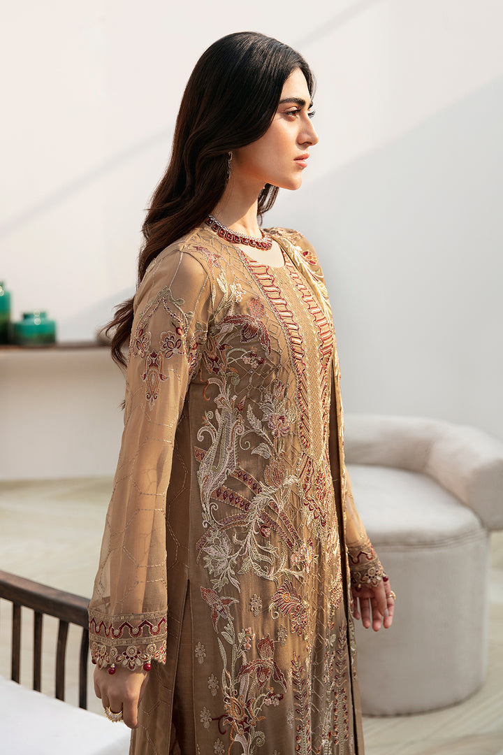 Ramsha | Chevron Chiffon Collection | A-812 -  Ramsha Casuals - Original Designer Dress - House of Maryam