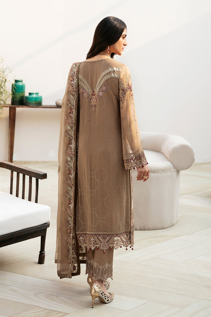 Ramsha | Chevron Chiffon Collection | A-812 -  Ramsha Casuals - Original Designer Dress - House of Maryam