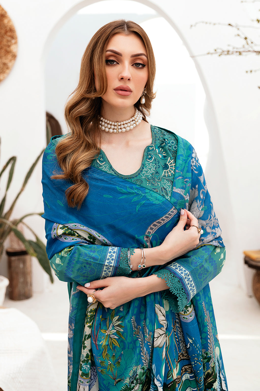 Ramsha | Ghazal Lawn 24 | G-206 -  Ramsha Luxury - Original Designer Dress - House of Maryam