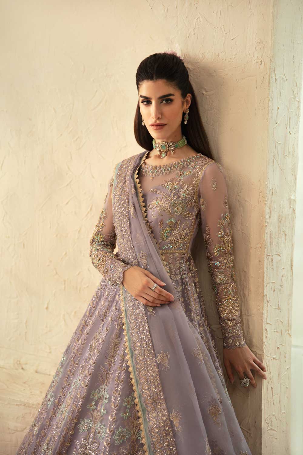 Akbar Aslam Lilia organza lehenga set, photo 6