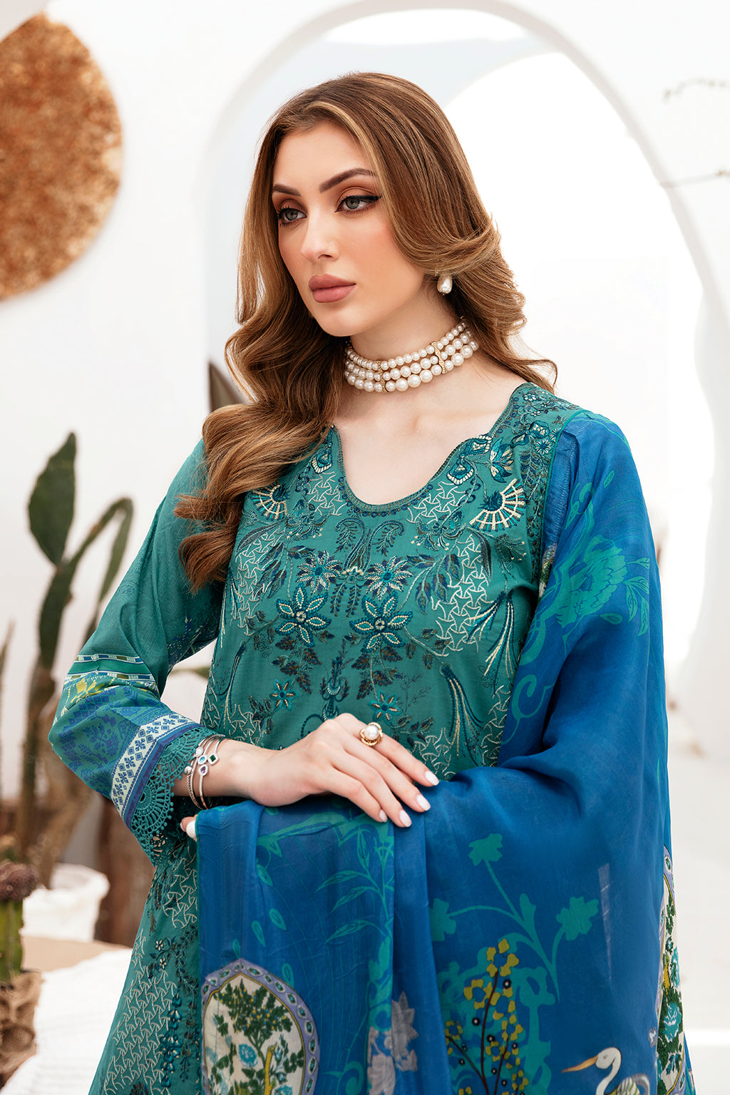 Ramsha | Ghazal Lawn 24 | G-206 -  Ramsha Luxury - Original Designer Dress - House of Maryam