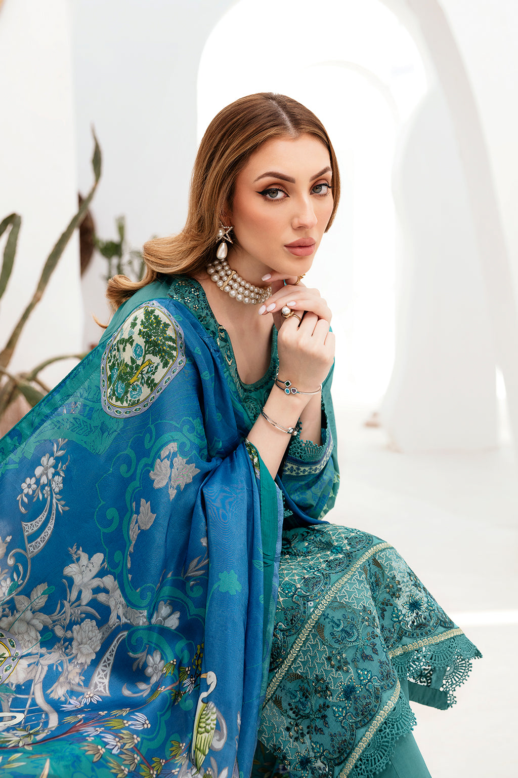Ramsha | Ghazal Lawn 24 | G-206 -  Ramsha Luxury - Original Designer Dress - House of Maryam