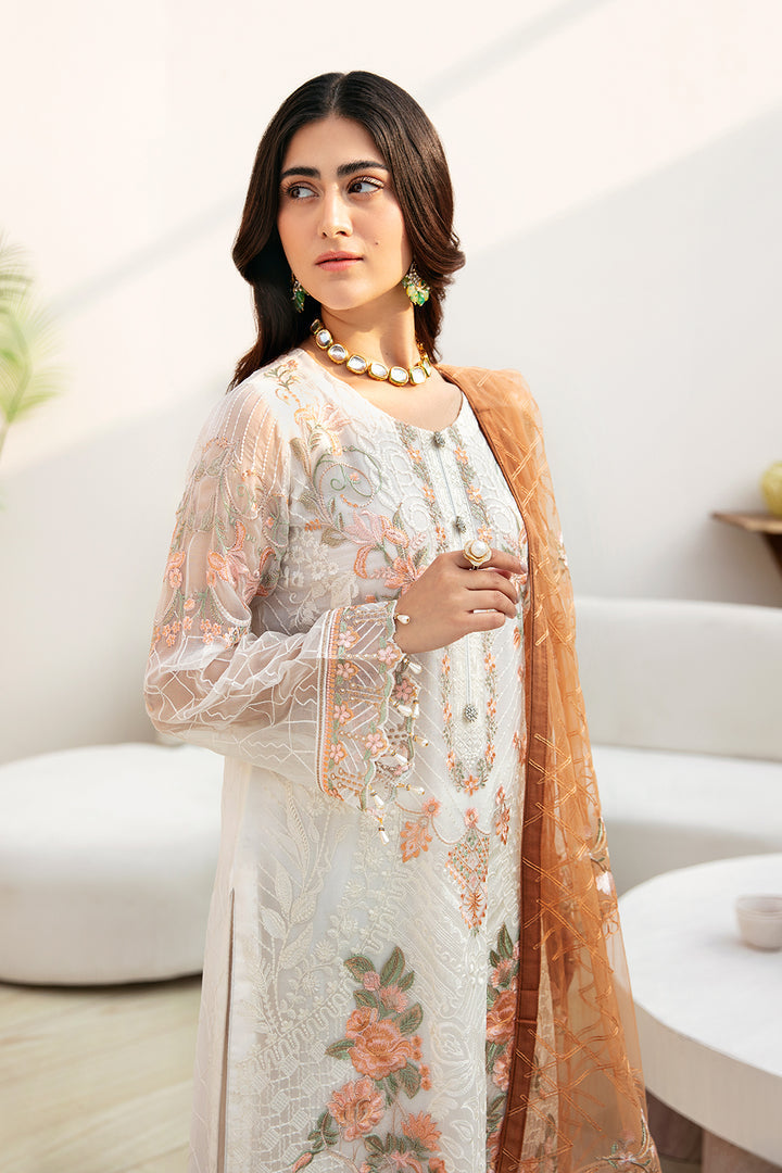Ramsha | Chevron Chiffon Collection | A-808 -  Ramsha Casuals - Original Designer Dress - House of Maryam