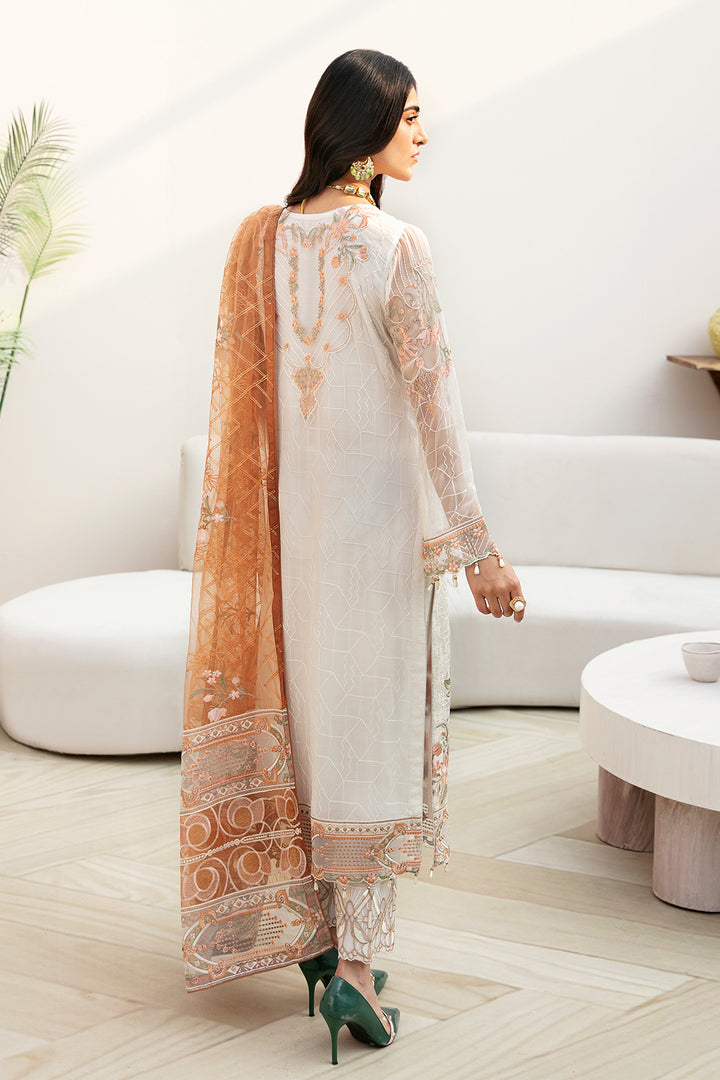 Ramsha | Chevron Chiffon Collection | A-808 -  Ramsha Casuals - Original Designer Dress - House of Maryam