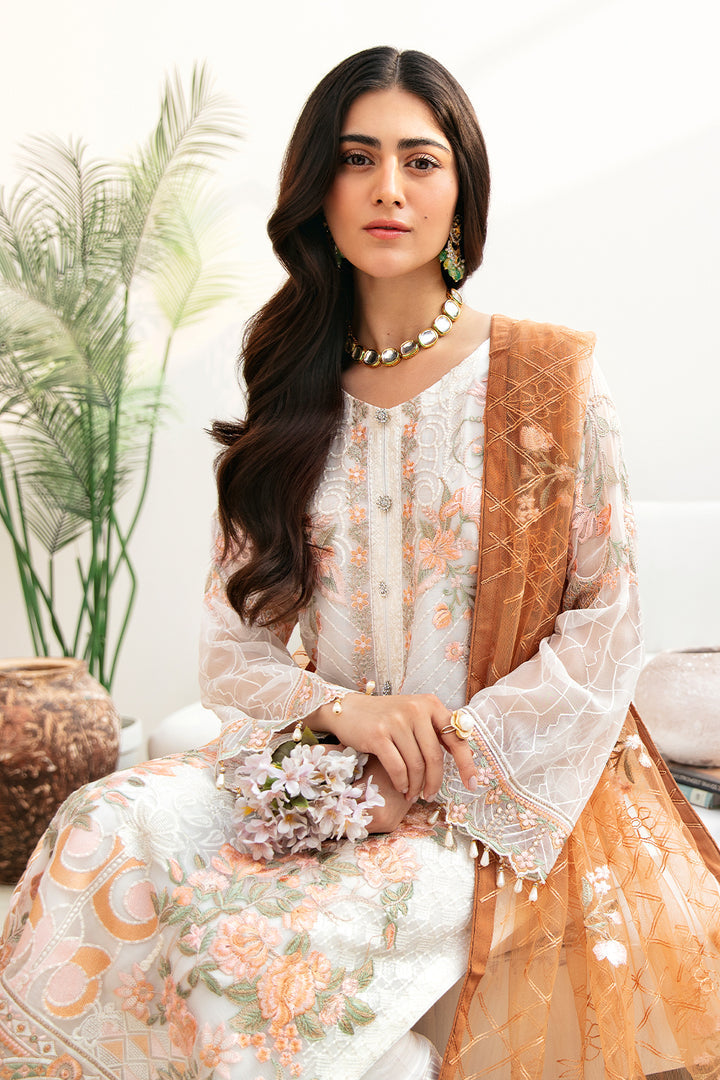 Ramsha | Chevron Chiffon Collection | A-808 -  Ramsha Casuals - Original Designer Dress - House of Maryam