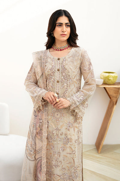Ramsha | Chevron Chiffon Collection | A-802 -  Ramsha Casuals - Original Designer Dress - House of Maryam