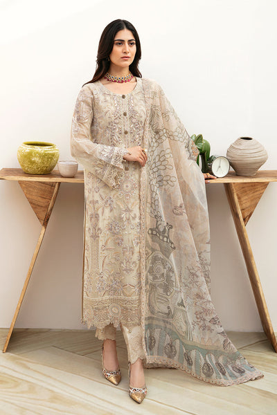 Ramsha | Chevron Chiffon Collection | A-802 -  Ramsha Casuals - Original Designer Dress - House of Maryam
