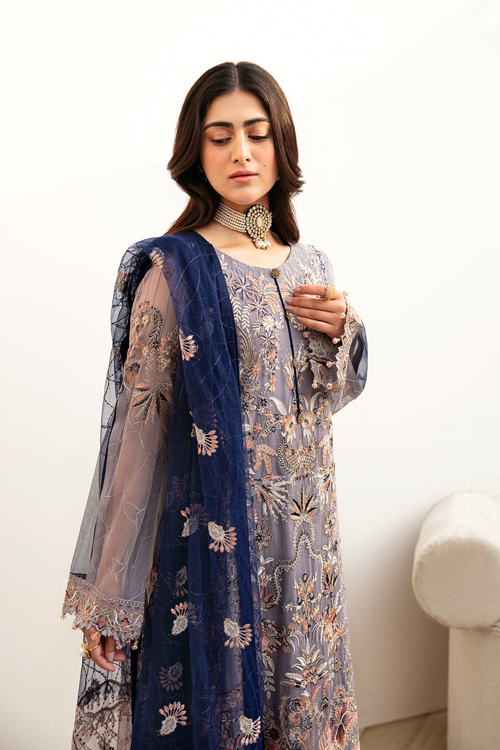 Ramsha | Chevron Chiffon Collection | A-809 -  Ramsha Casuals - Original Designer Dress - House of Maryam