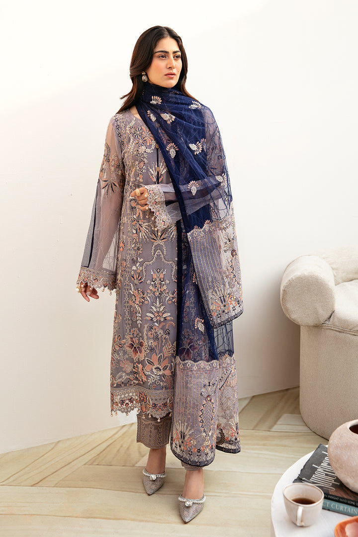 Ramsha | Chevron Chiffon Collection | A-809 -  Ramsha Casuals - Original Designer Dress - House of Maryam