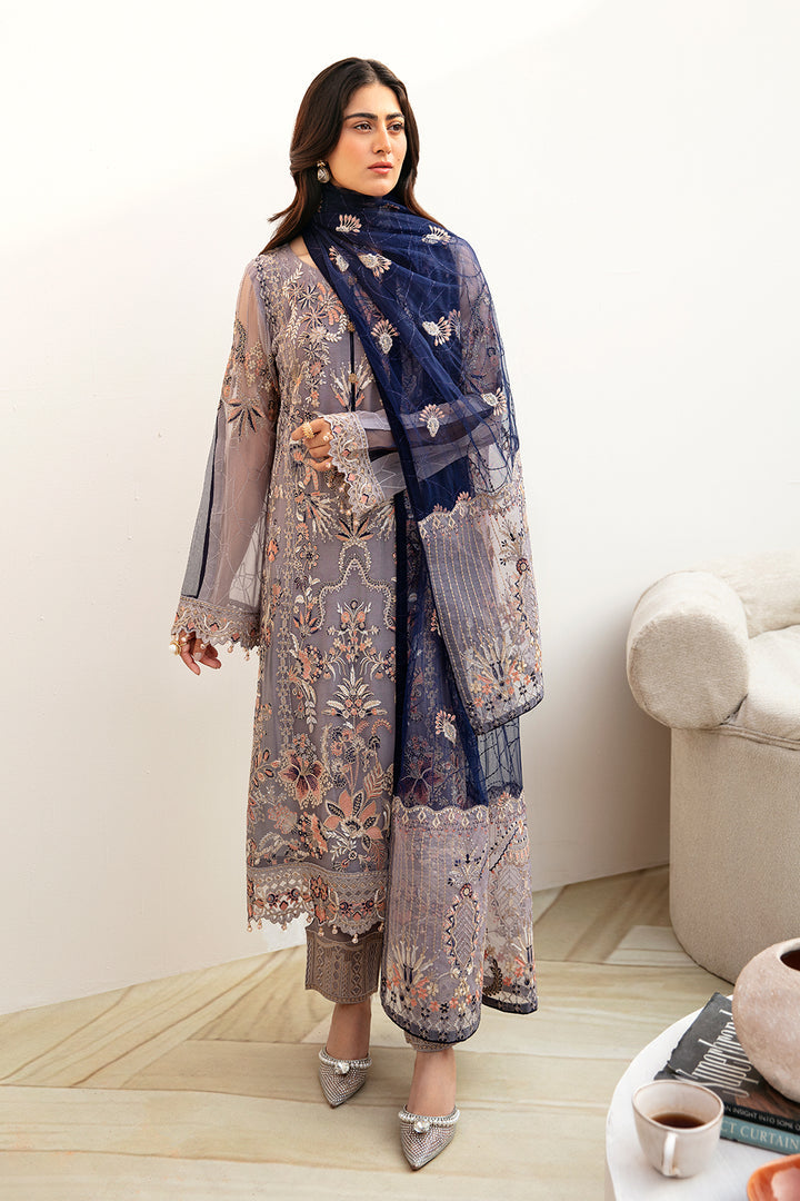Ramsha | Chevron Chiffon Collection | A-809 -  Ramsha Casuals - Original Designer Dress - House of Maryam
