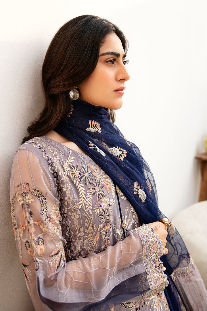 Ramsha | Chevron Chiffon Collection | A-809 -  Ramsha Casuals - Original Designer Dress - House of Maryam