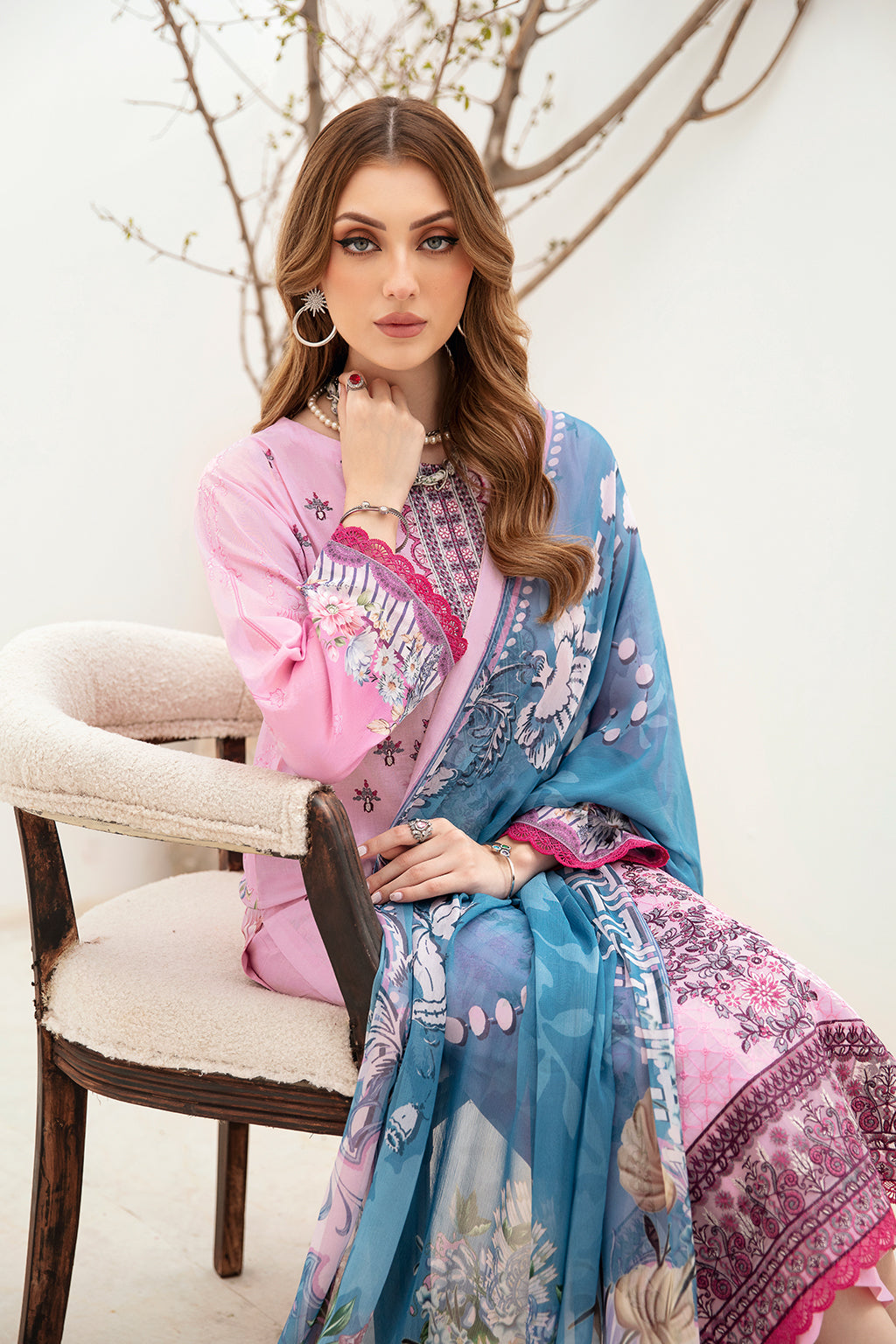 Ramsha | Ghazal Lawn 24 | G-212 -  Ramsha Luxury - Original Designer Dress - House of Maryam
