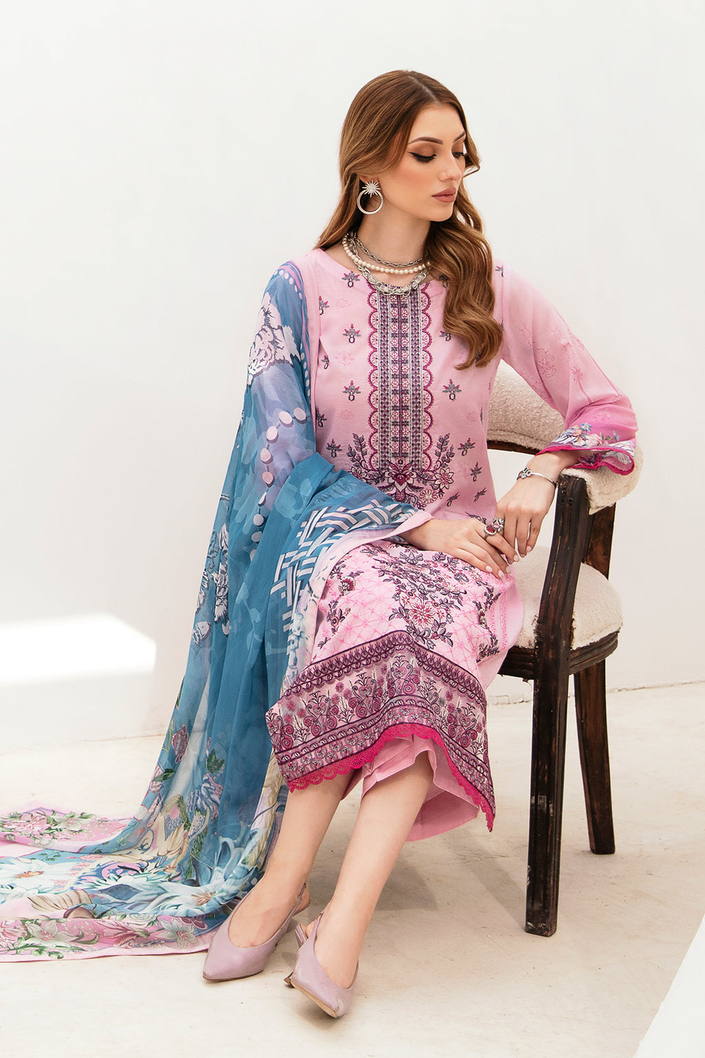 Ramsha | Ghazal Lawn 24 | G-212 -  Ramsha Luxury - Original Designer Dress - House of Maryam