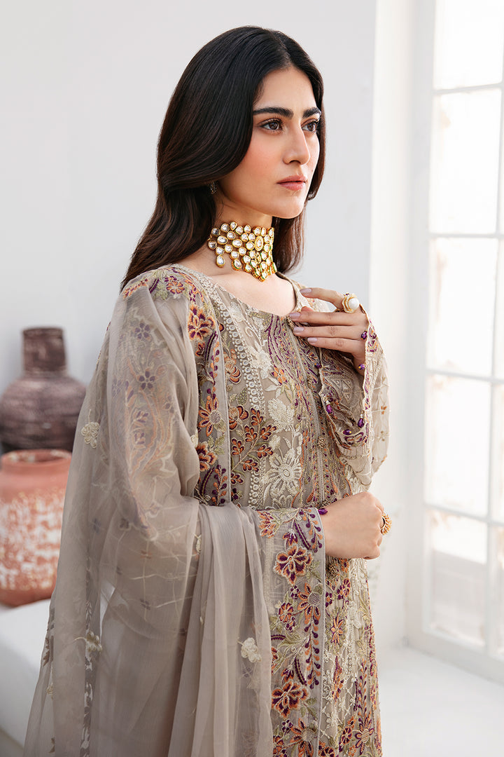 Ramsha | Chevron Chiffon Collection | A-806