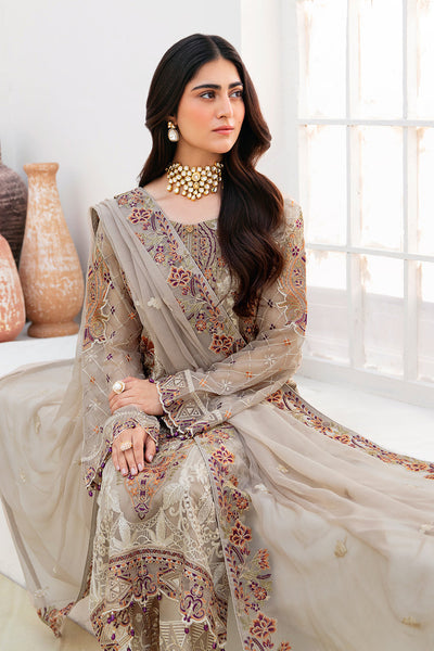 Ramsha | Chevron Chiffon Collection | A-806 -  Ramsha Casuals - Original Designer Dress - House of Maryam