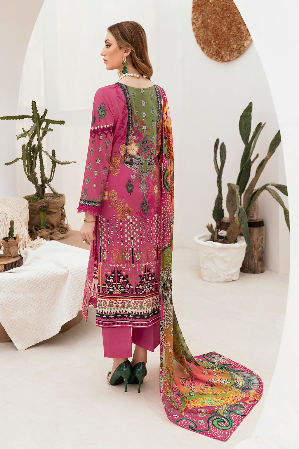 Ramsha | Ghazal Lawn 24 | G-208 -  Ramsha Luxury - Original Designer Dress - House of Maryam