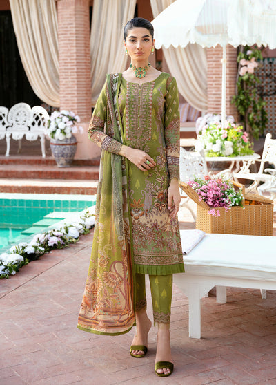 Gulaal | Summer Glow Lawn 24 | ALICIA (GL-L-24V3-04) -  Gulaal Luxury - Original Designer Dress - House of Maryam