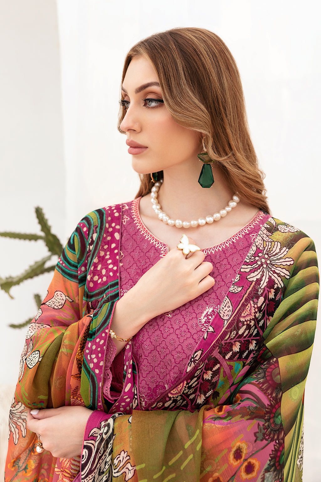 Ramsha | Ghazal Lawn 24 | G-208 -  Ramsha Luxury - Original Designer Dress - House of Maryam