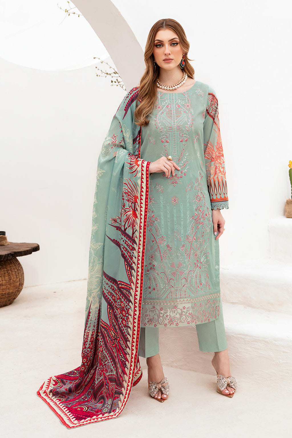 Ramsha | Ghazal Lawn 24 | G-209 -  Ramsha Luxury - Original Designer Dress - House of Maryam