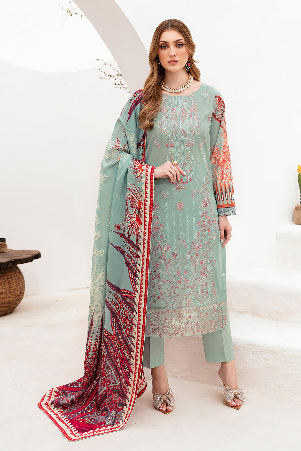 Ramsha | Ghazal Lawn 24 | G-209 -  Ramsha Luxury - Original Designer Dress - House of Maryam