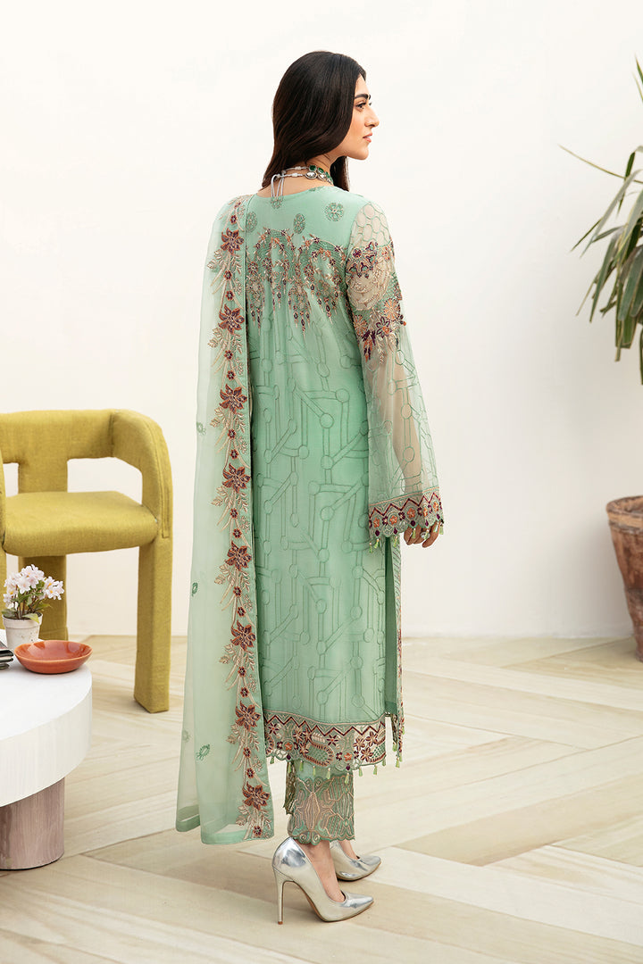 Ramsha | Chevron Chiffon Collection | A-804 -  Ramsha Casuals - Original Designer Dress - House of Maryam