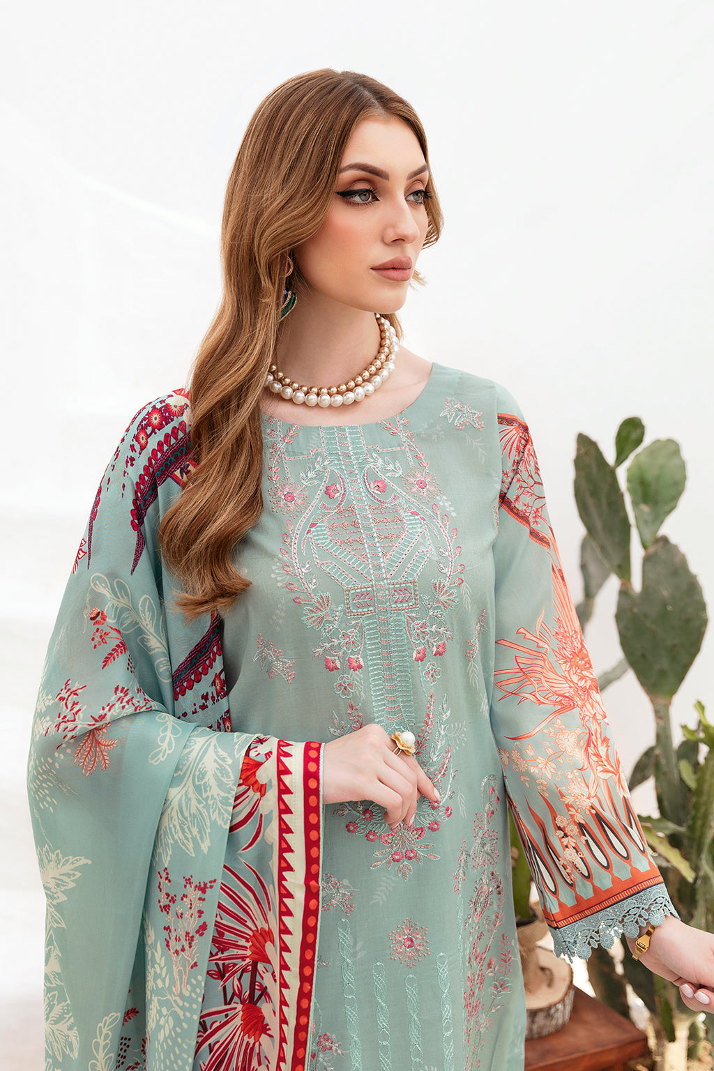 Ramsha | Ghazal Lawn 24 | G-209 -  Ramsha Luxury - Original Designer Dress - House of Maryam