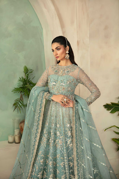 Akbar Aslam Frostine organza formal maxi and lehenga, photo 5