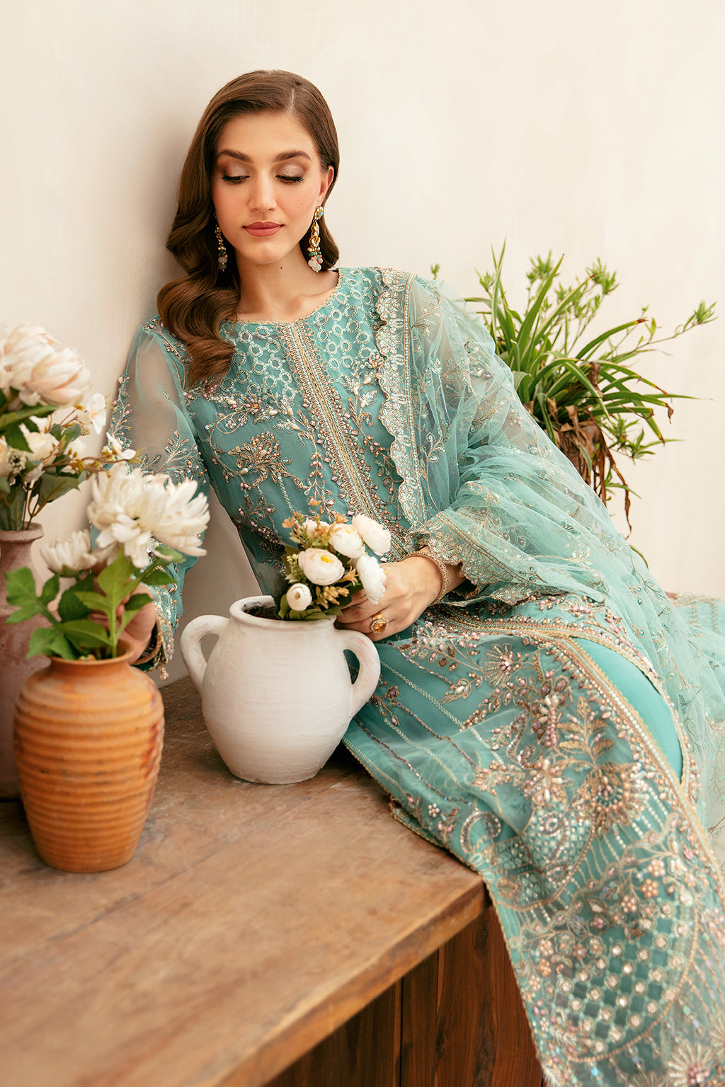 Ramsha | Luxury Wedding Collection | HA-405 -  Ramsha Formal - Original Designer Dress - House of Maryam