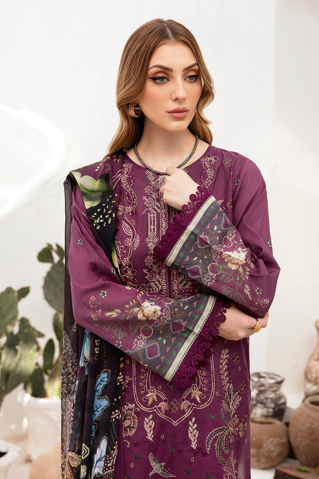 Ramsha | Ghazal Lawn 24 | G-205 -  Ramsha Luxury - Original Designer Dress - House of Maryam