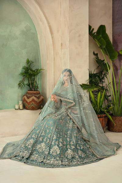 Akbar Aslam Frostine organza formal maxi and lehenga, photo 7