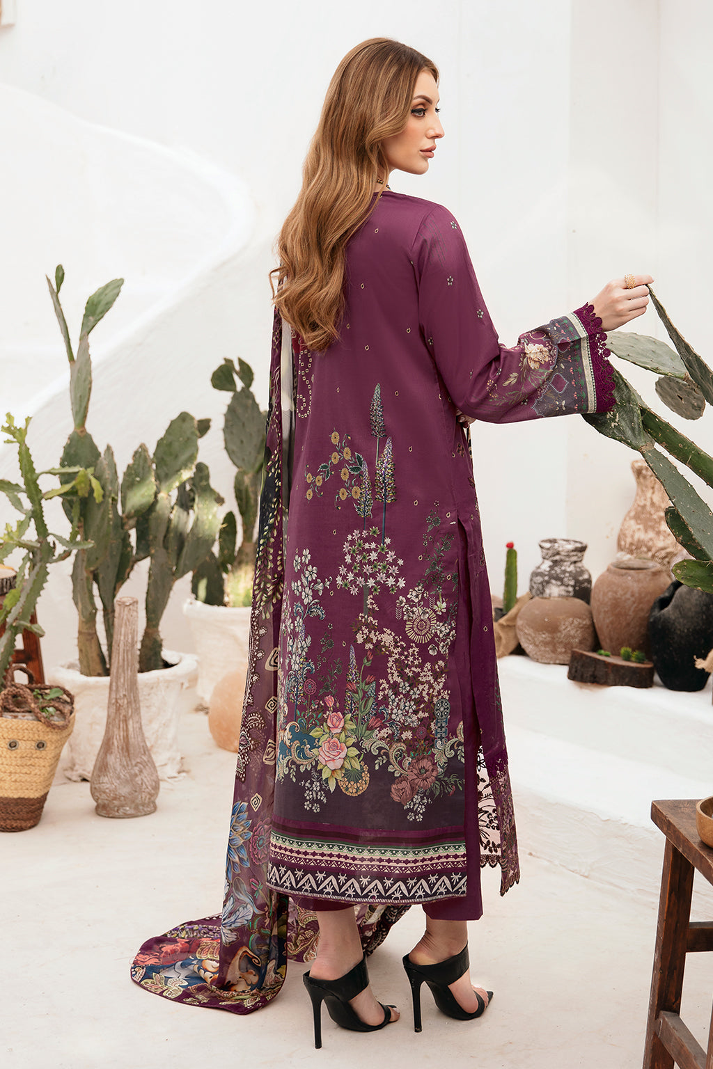 Ramsha | Ghazal Lawn 24 | G-205 -  Ramsha Luxury - Original Designer Dress - House of Maryam