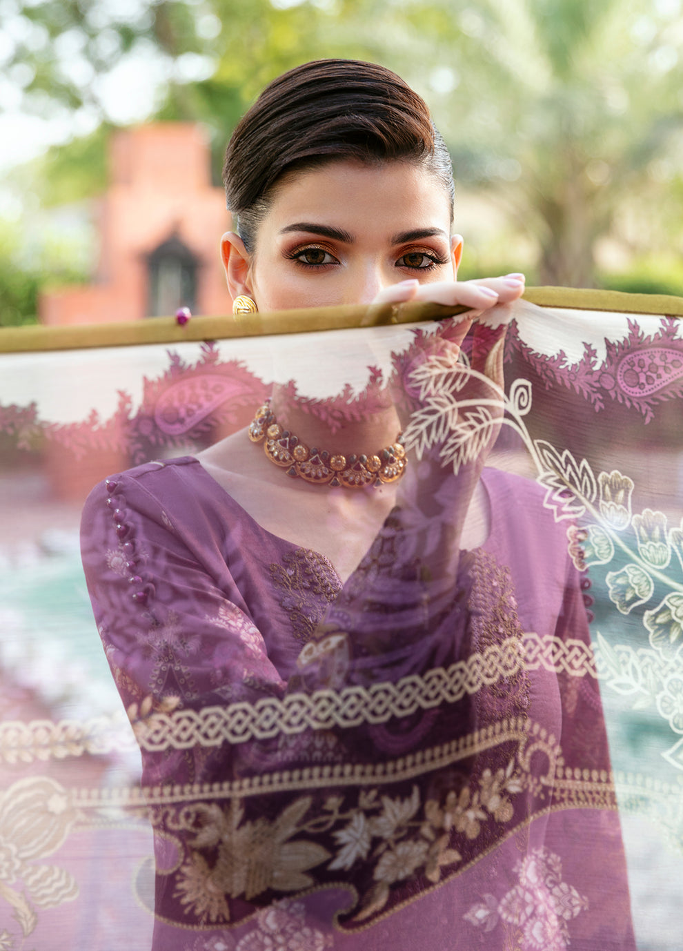 Gulaal | Summer Glow Lawn 24 | ESMERAY (GL-L-24V3-03) by Designer Gulaal - House of Maryam - Pakistani Designer Ethnic Wear in {{ shop.shopifyCountryName }}