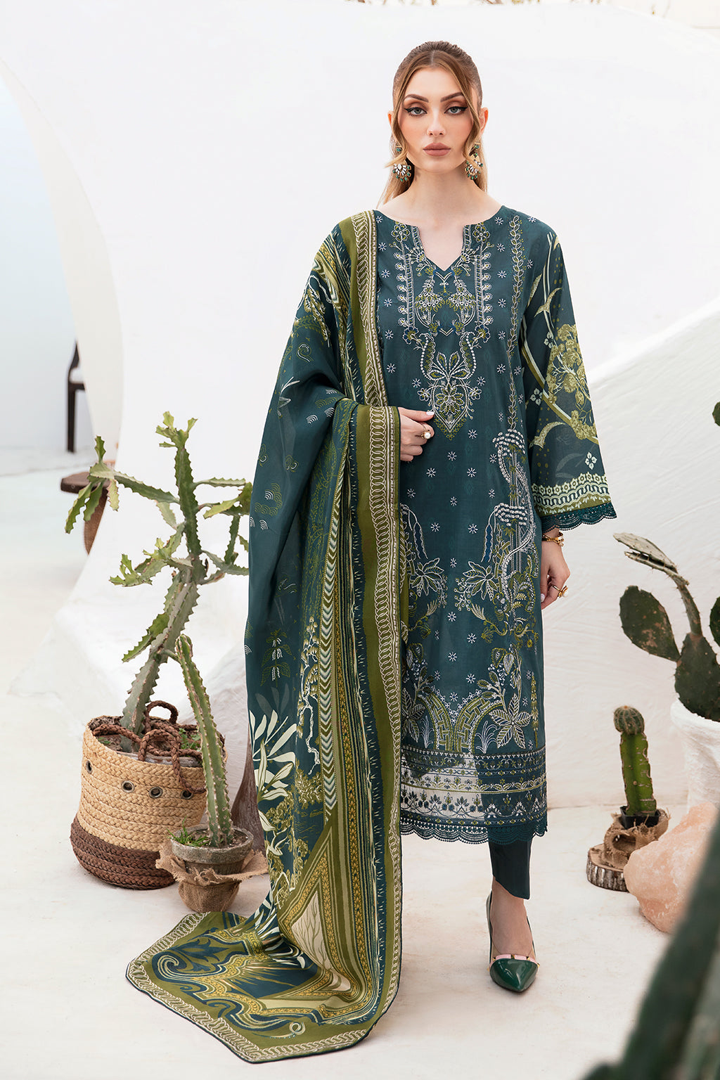 Ramsha | Ghazal Lawn 24 | G-203 -  Ramsha Luxury - Original Designer Dress - House of Maryam