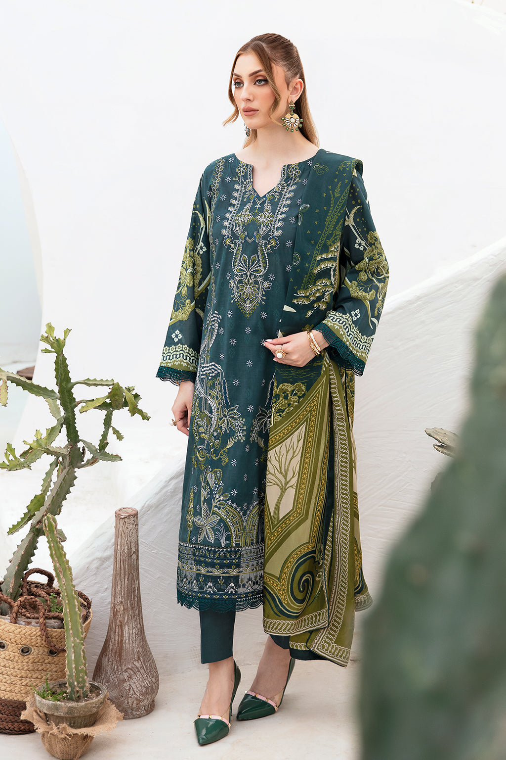 Ramsha | Ghazal Lawn 24 | G-203 -  Ramsha Luxury - Original Designer Dress - House of Maryam